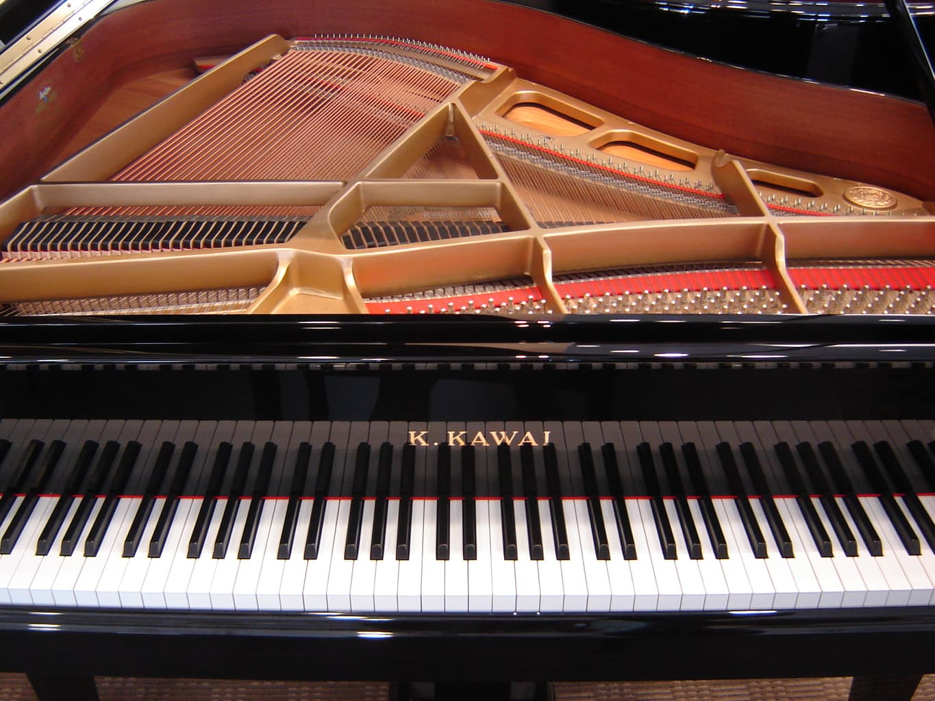 Used Kawai Grand Piano, Built in 2012, Model GM10K - Image 4