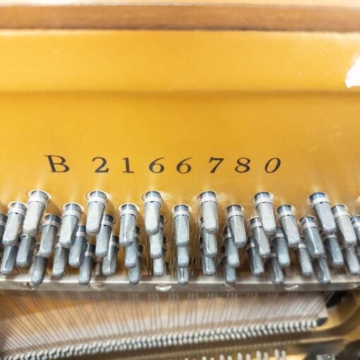 Used Yamaha P2 Upright Piano in Satin Walnut Right Serial