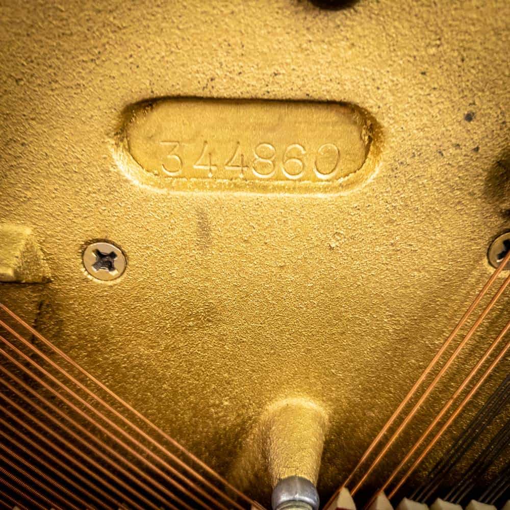 Used Baldwin 243 Upright Piano in Satin Oak1