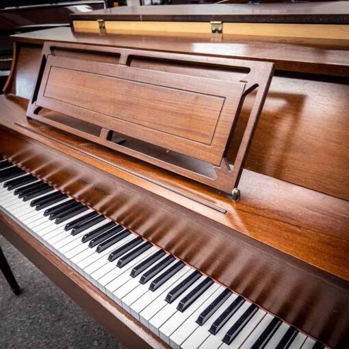Used Gerhard Heintzman Acadian Upright Piano in Satin Walnut4