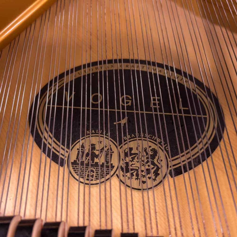 Used Vogel Grand Piano in Polished Ebony7