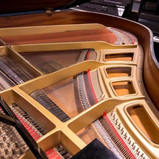 Used Yamaha GH1 Grand Piano in Polished Ebony inner view