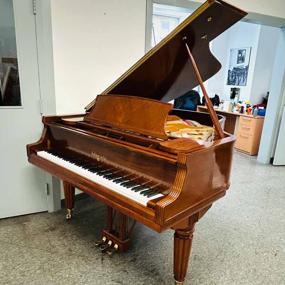 Sohmer 77E Grand Piano Right Angle