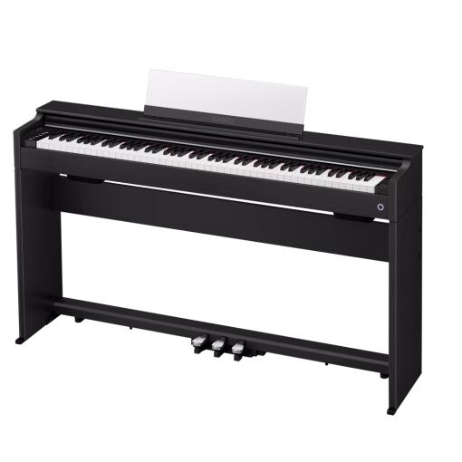 Casio AP-S200 Digital Piano Black Finish Left Angle