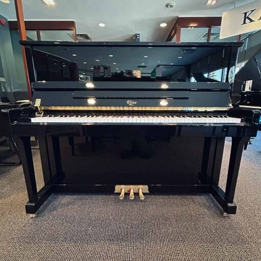 Cline Crescendo Upright Piano Front Angle