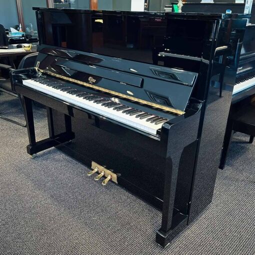 Cline Crescendo Upright Piano Right Angle