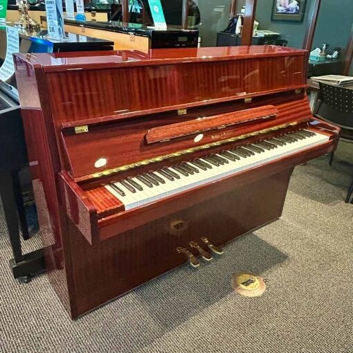 Kohler and Campbell KC142 Upright Piano Left Angle