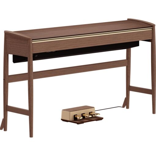 Roland Kiyola KF-20 Walnut Cover Closed