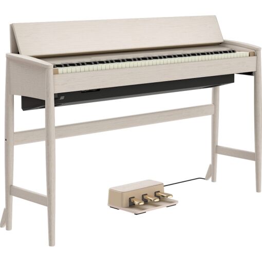 Roland Kiyola KF-20 Sheer White Front Angle