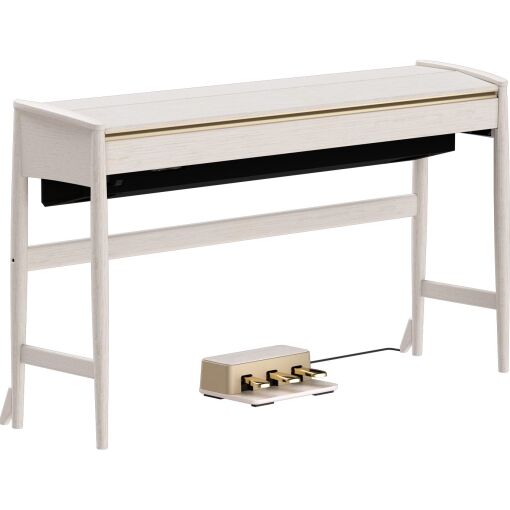 Roland Kiyola KF-20 Sheer White Cover Closed