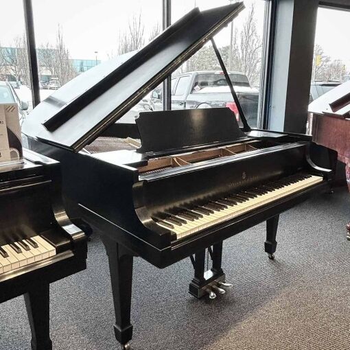 Steinway M Grand Piano Left Angle