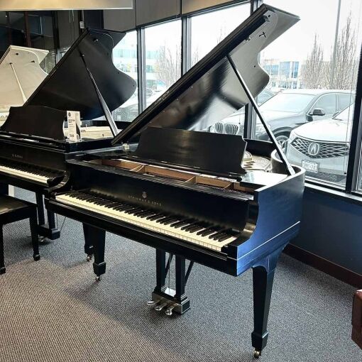 Steinway M Grand Piano Right Angle