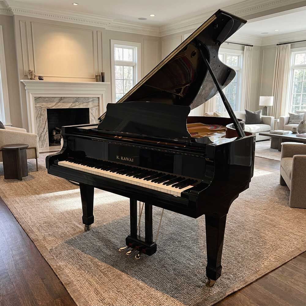 Kawai RX7 Grand Piano Room Placement