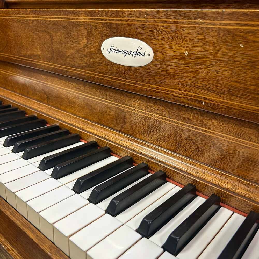 Steinway M Grand Piano Front Logo