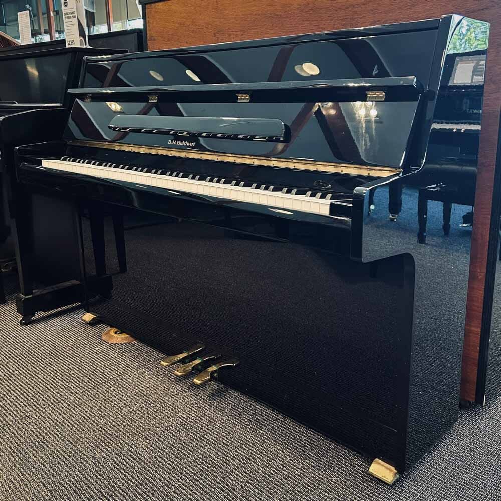 Baldwin K107 Upright Piano Right Angle