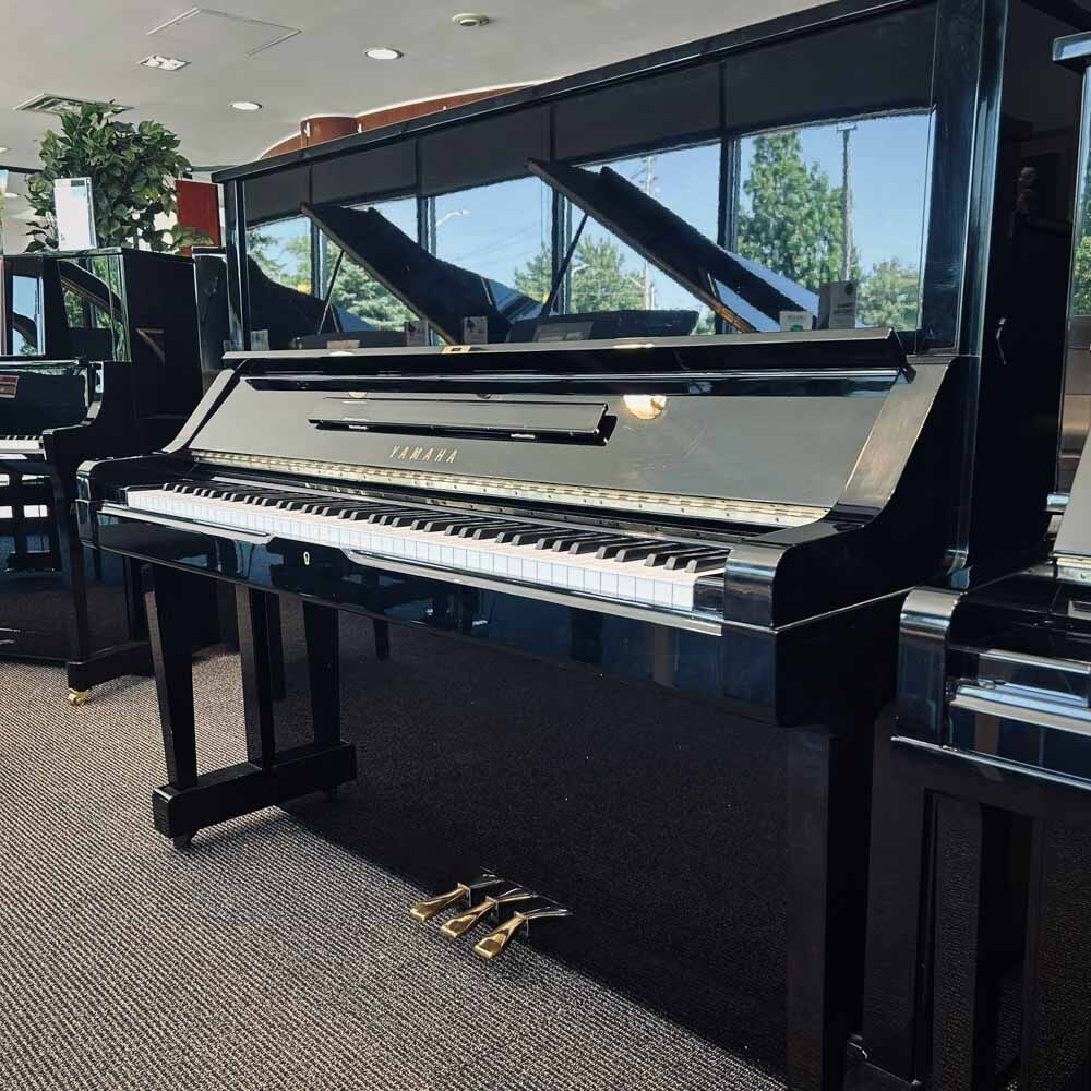 Yamaha U3X Upright Piano Right Angle