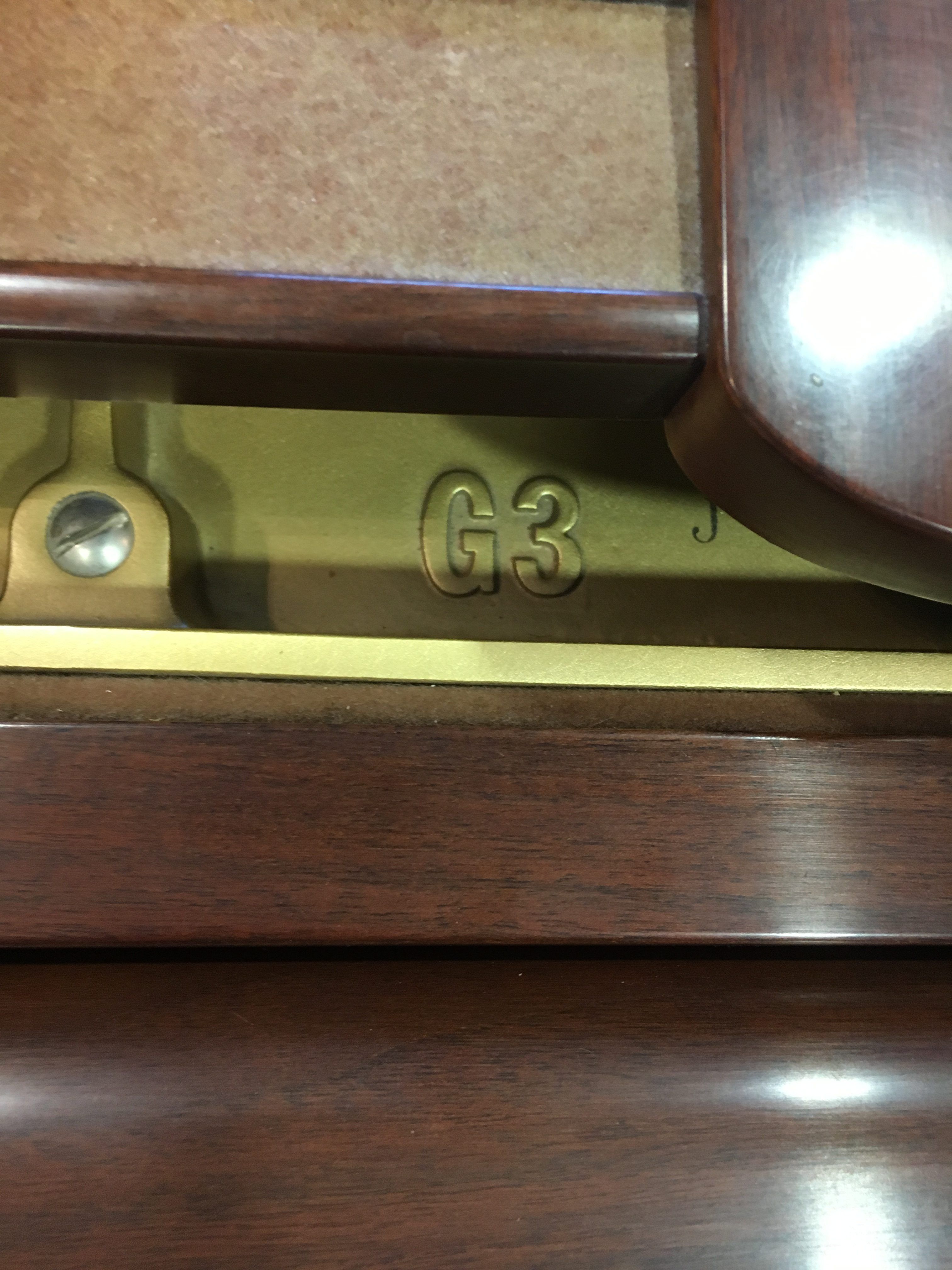 Used Yamaha G3 Grand Piano (Walnut Satin) - Image 2