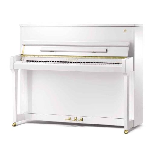 Fridolin F121 Tradition White Upright Piano