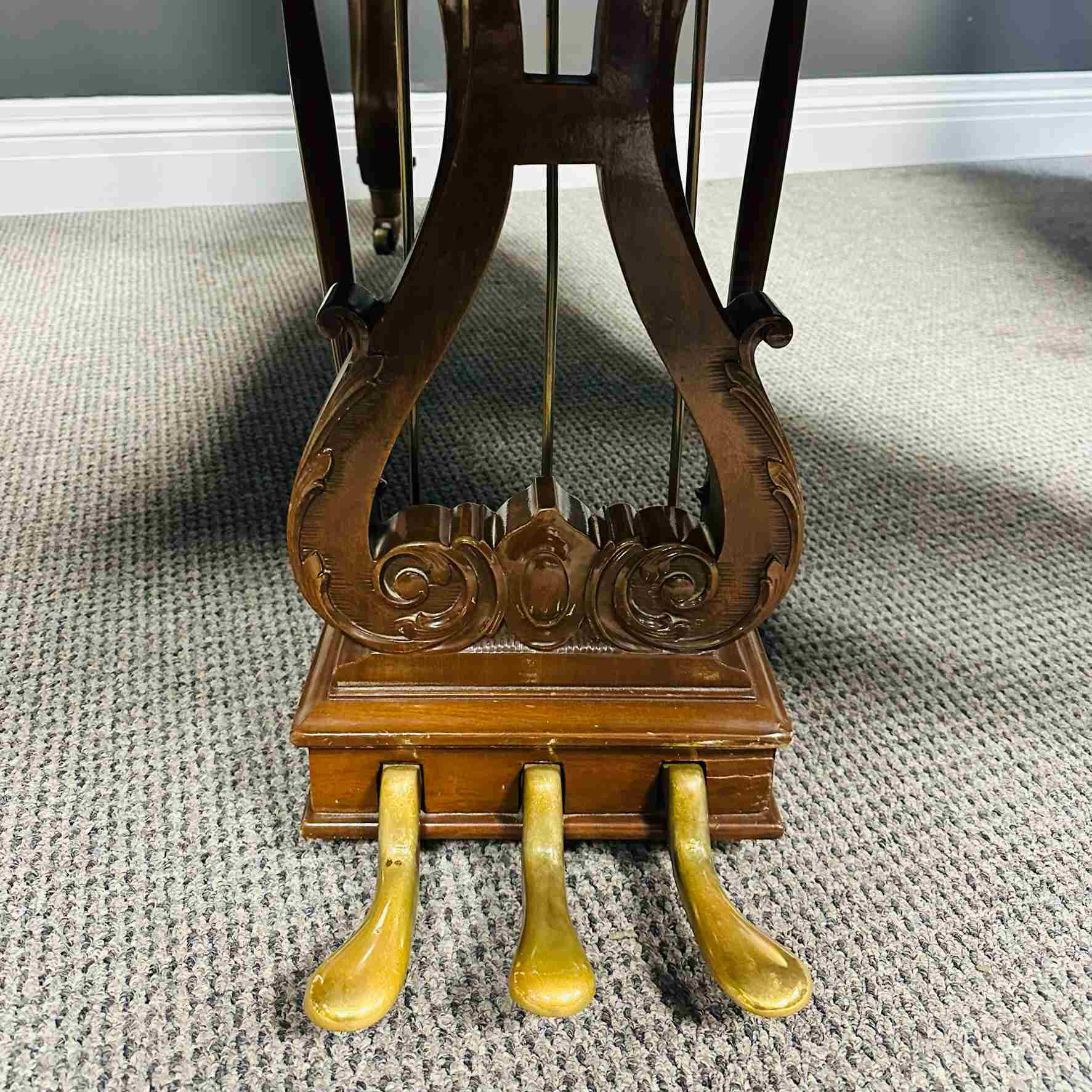 Mason and Risch Grand Piano Lyre
