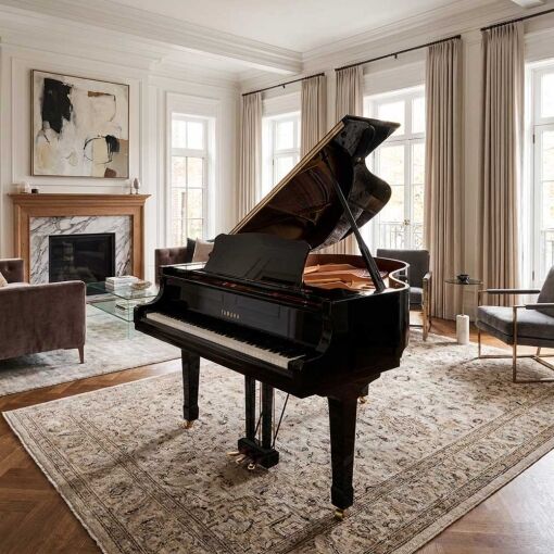 Used Yamaha C1TD Ebony Polish Grand Piano