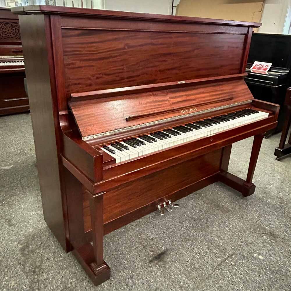 Heintzman Upright Piano Left Angle