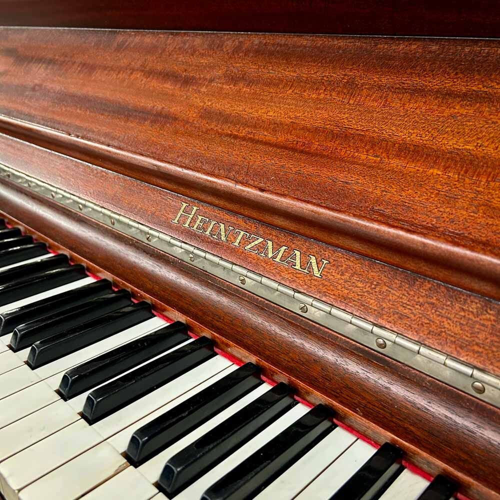 Heintzman Upright Piano Front Logo