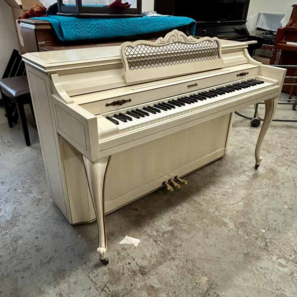 Baldwin Spinet Upright Piano Left Angle