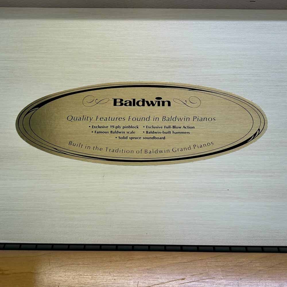 Baldwin Spinet Upright Piano Inner Badge