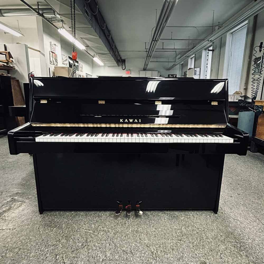 Kawai K15E Upright Piano Front Angle