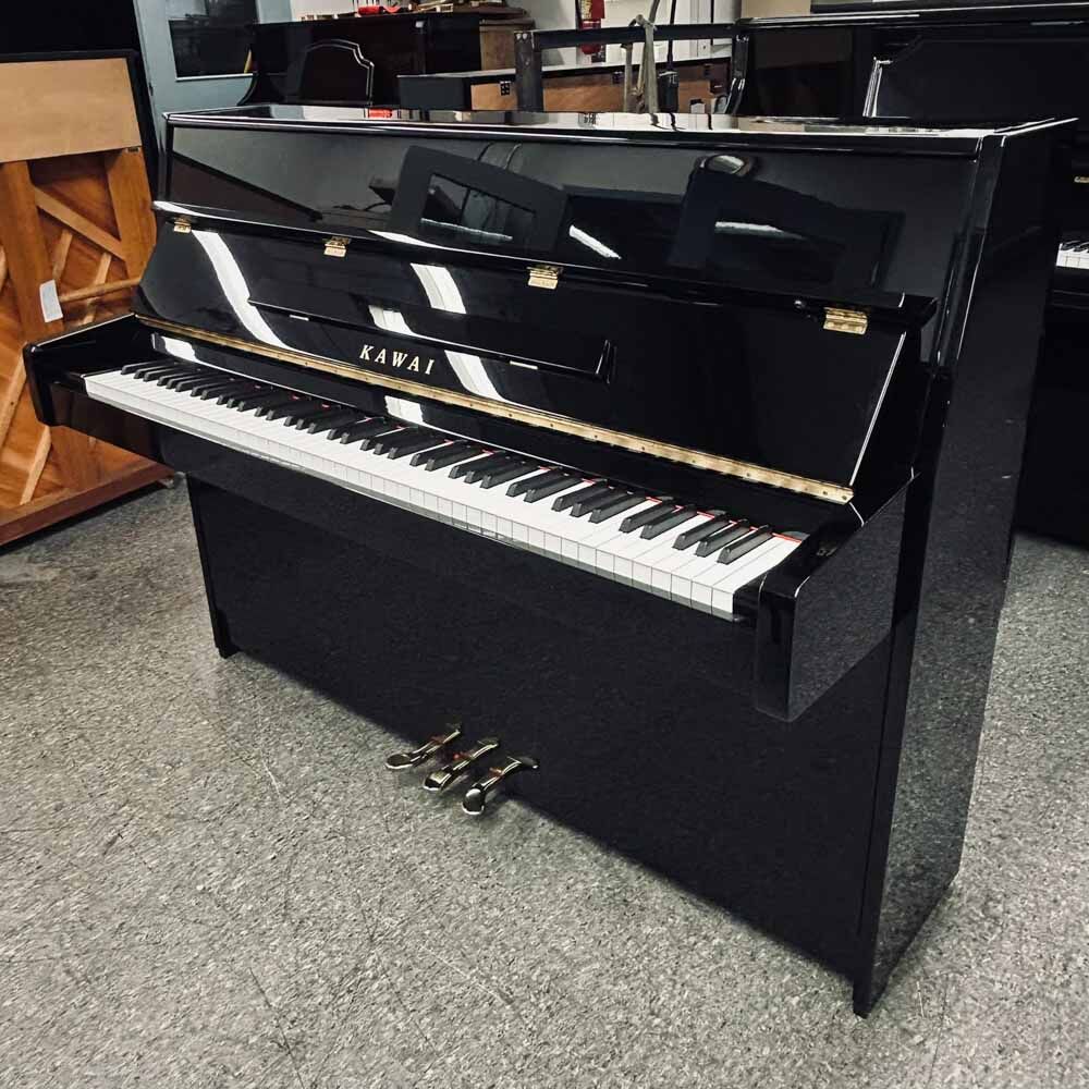 Kawai K15E Upright Piano Right Angle
