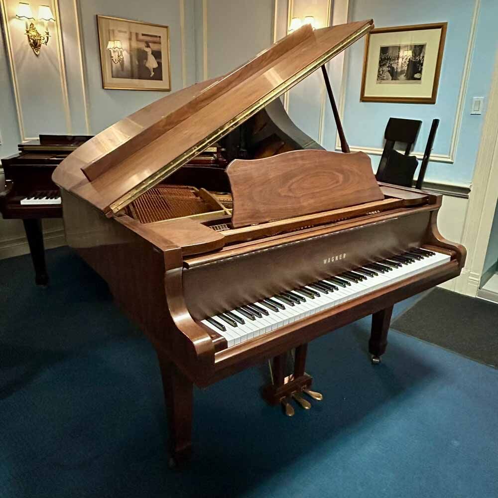 Wagner G157 Grand Piano Left Angle