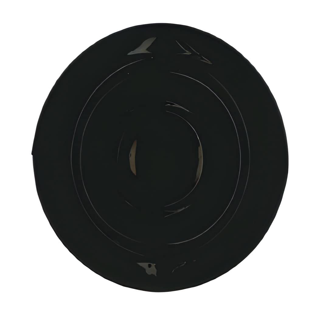 Upright Plastic Black Caster Cups
