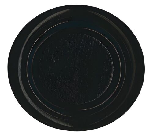 Upright Wood Black Caster Cups