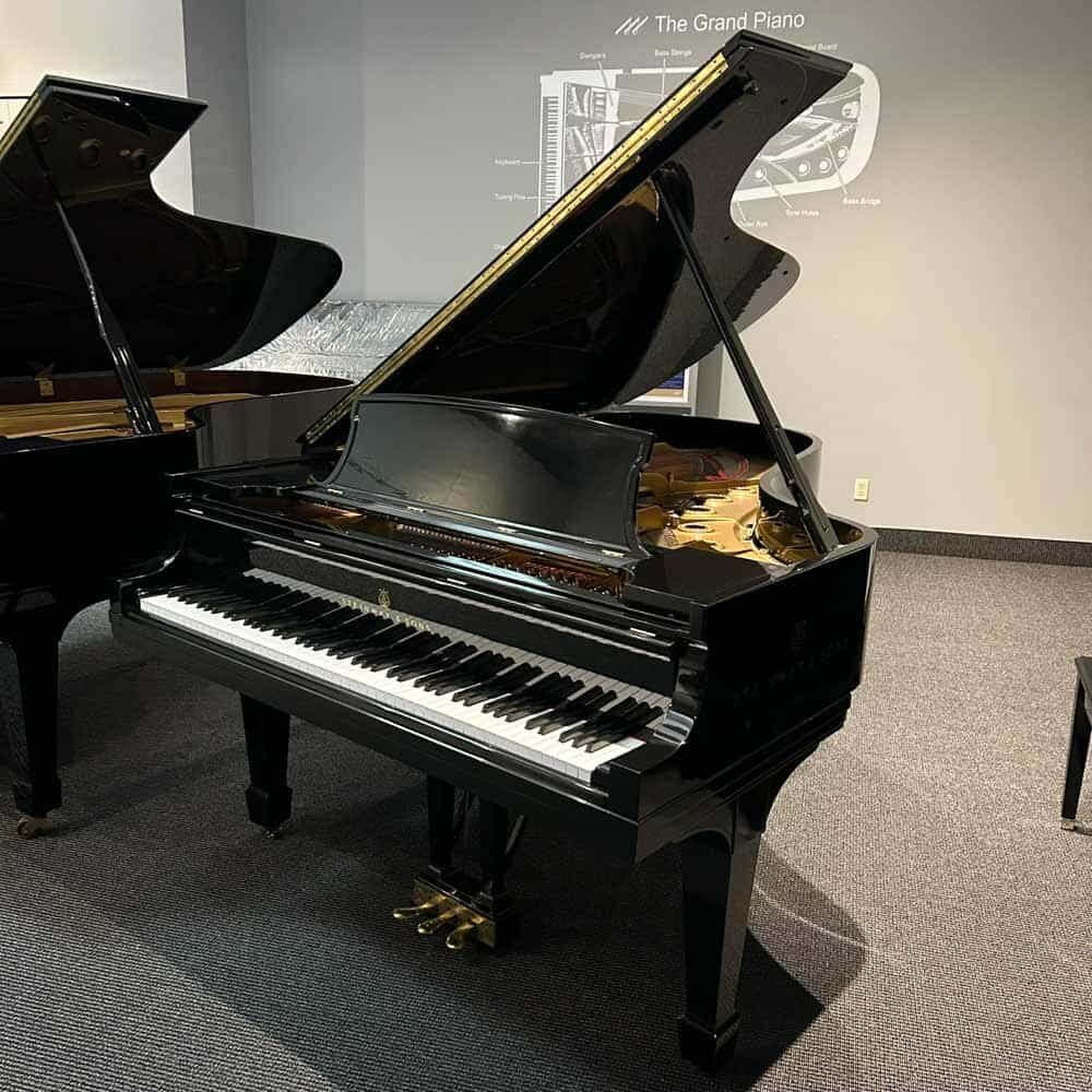 Used Steinway B Grand Piano Right Angle