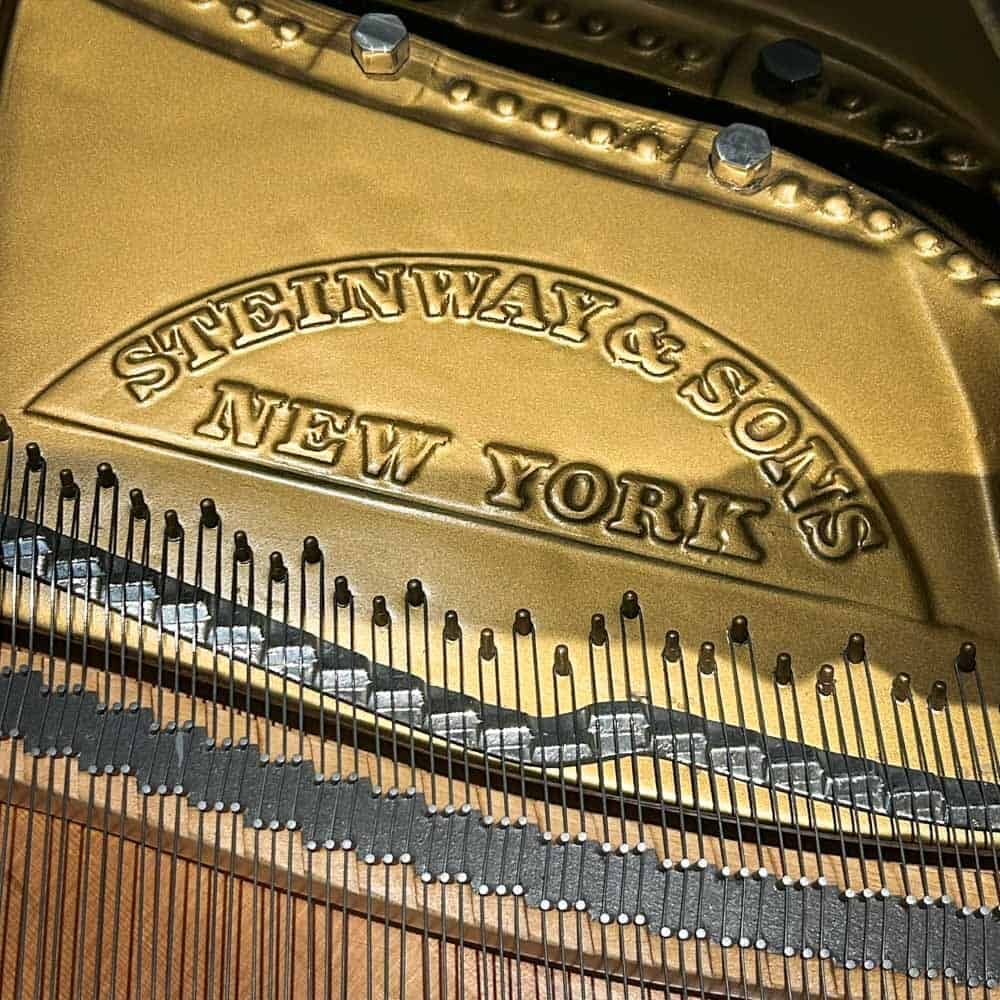 Used Steinway B Grand Piano Inside Logo