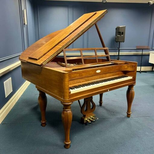 Steinway M Grand Piano Left Angle