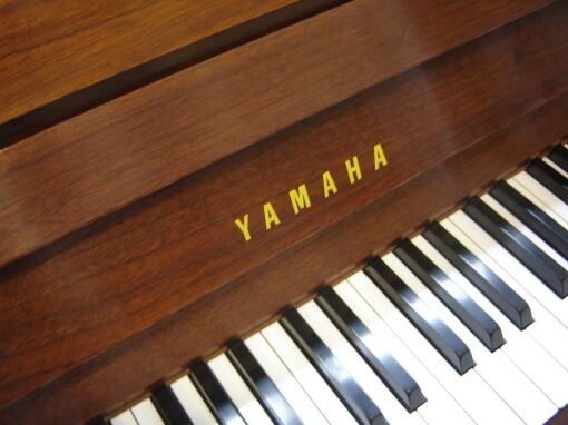 Yamaha Upright Piano LU101 - Walnut Satin Finish - Preowned - Image 7