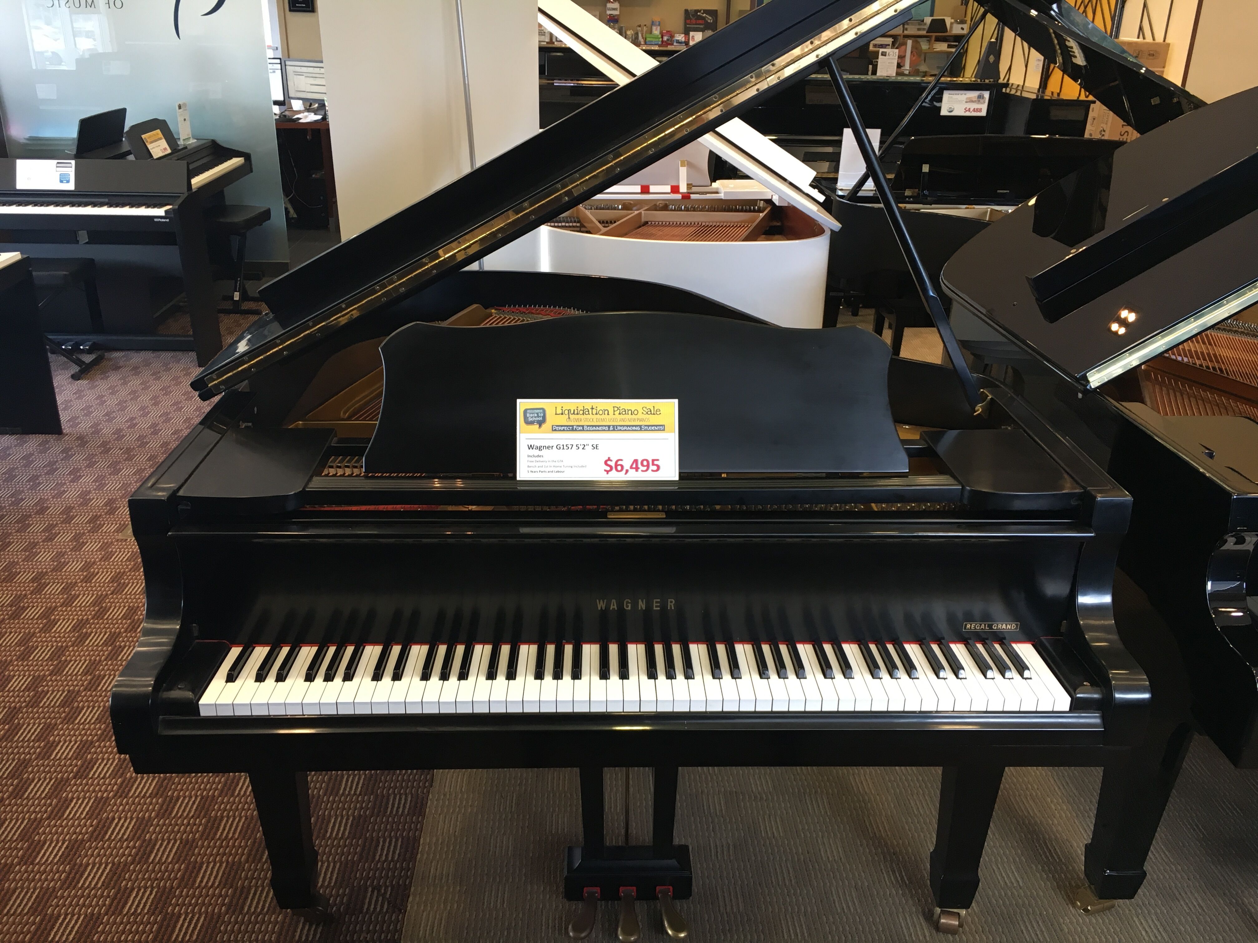 Used Wagner G157 Grand Piano