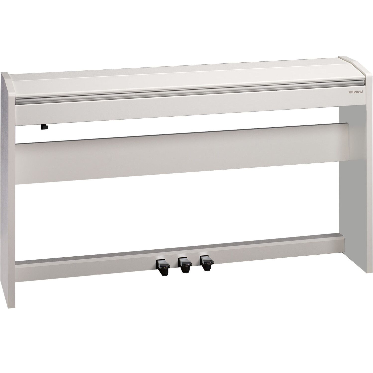 Roland F140r in White with Lid Closed