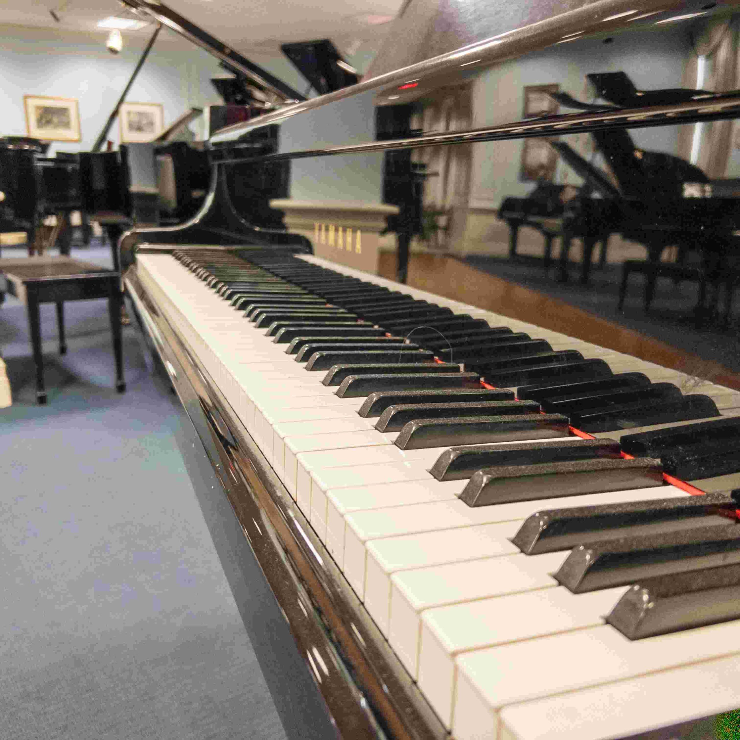 Yamaha G3 Grand Piano Keys