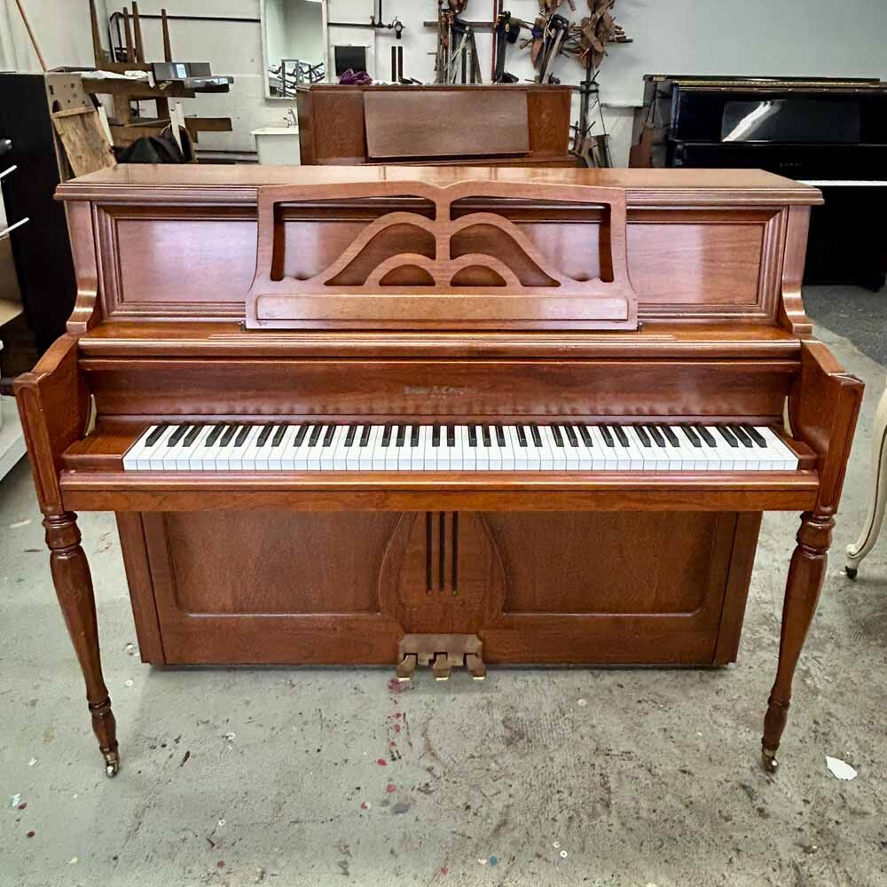 Kohler and Campbell KC647 Upright Piano Front Angle