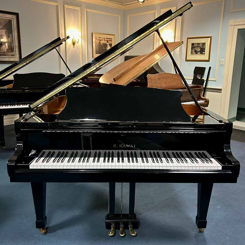 Kawai KG1E Grand Piano Front Angle