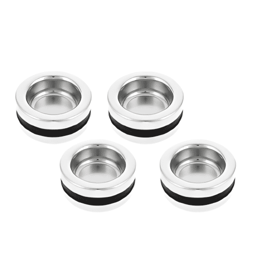 Piattino Upright Nickel - R Caster Cups