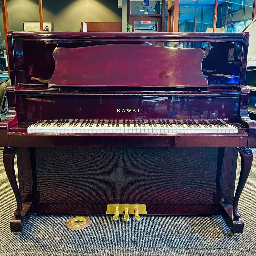 Kawai DS80B Upright Piano Front Angle