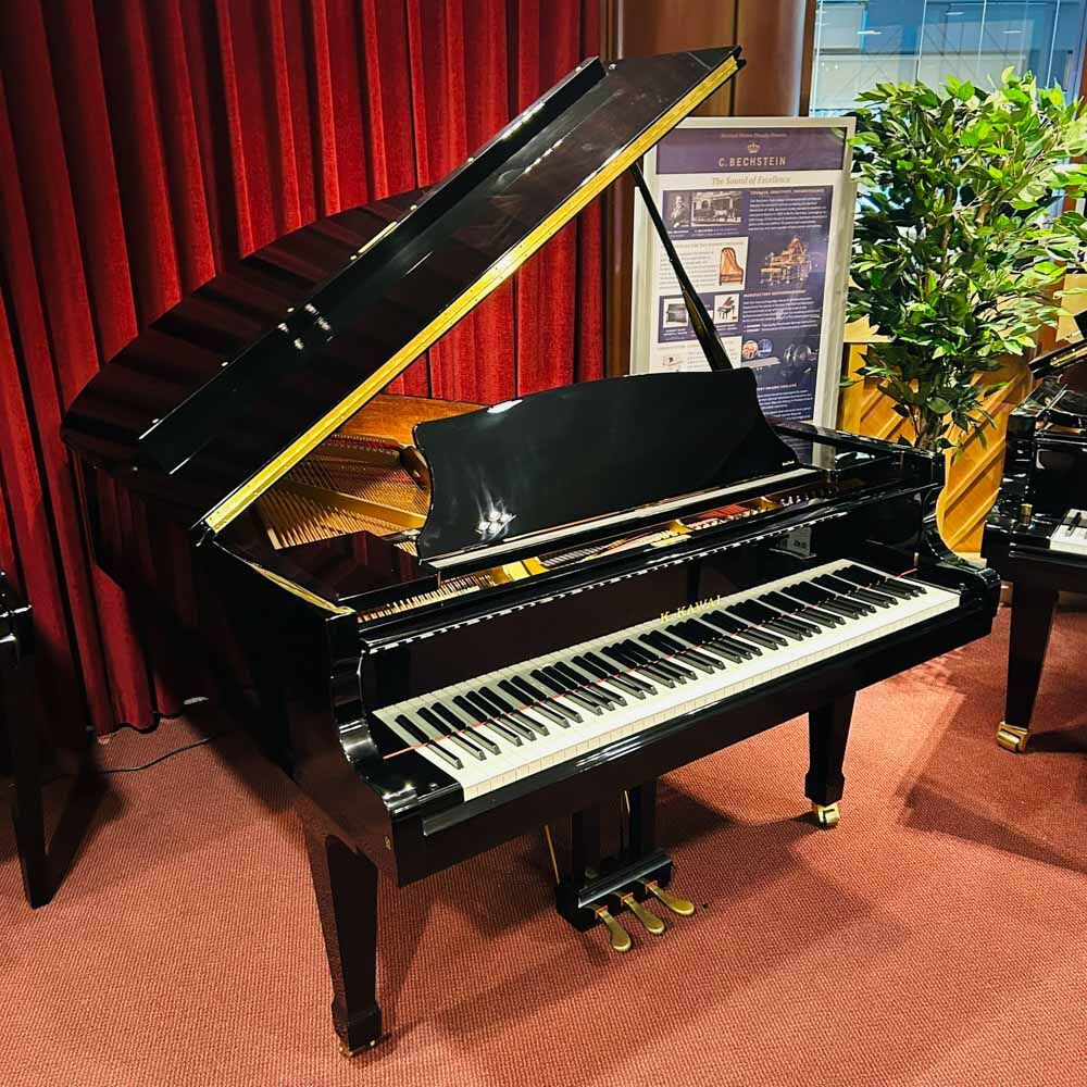 Kawai RX3 Grand Piano Left Angle