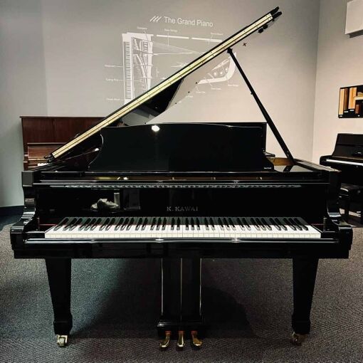 Kawai RX7 Grand Piano Front Angle