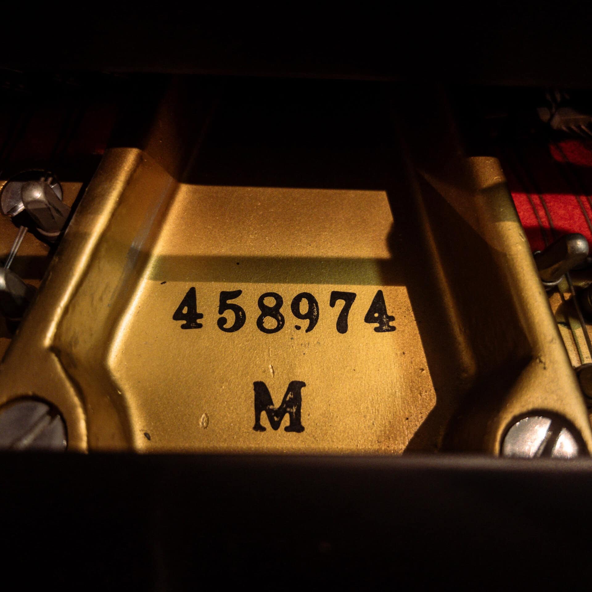 Used Steinway M Grand Piano in Satin Ebony - Image 6
