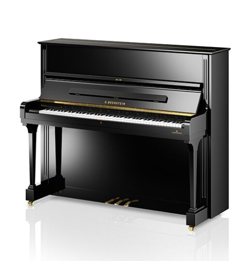 C. Bechstein Concert C6 Upright Piano Right Angle