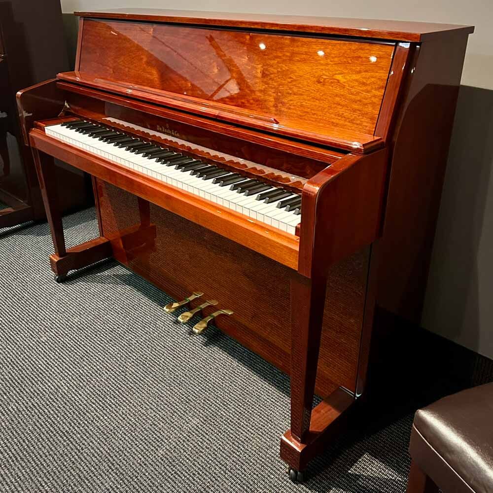 WM Knabe WMV245 Upright Piano Right Angle