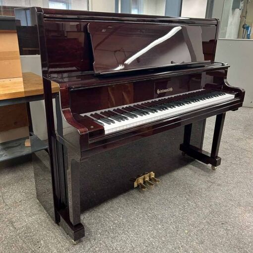 Heintzman 130 Upright Piano Left Angle